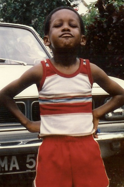 Dustin Harewood in 1984